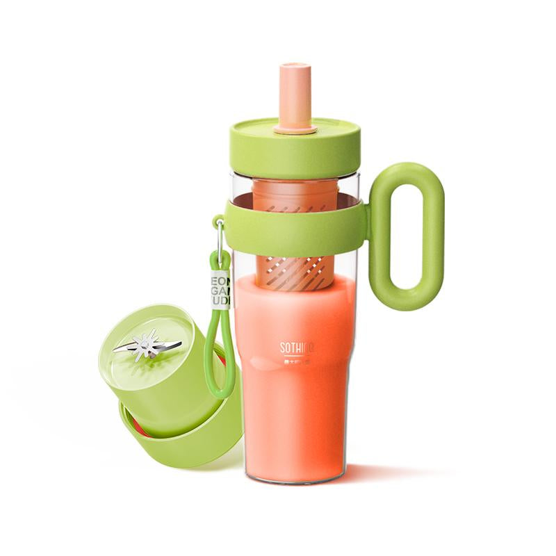 Upgrade Your Lifestyle with the Portable 33Oz Juicer Blender Cup - BPA Free, USB Rechargeable, Perfect for Smoothies and Shakes, Easy to Clean, Ideal for Home, School, Travel, and Fitness!