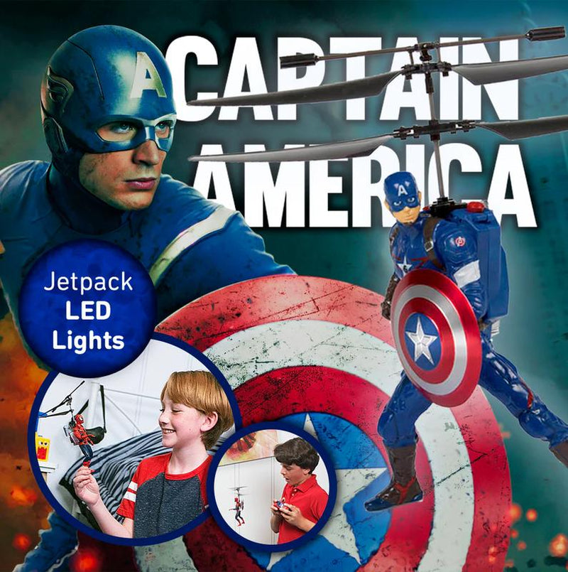 Soar to New Heights with the MARVEL Officially Licensed Avengers Remote Control Helicopter - Fly Like Iron Man, Captain America, and More!