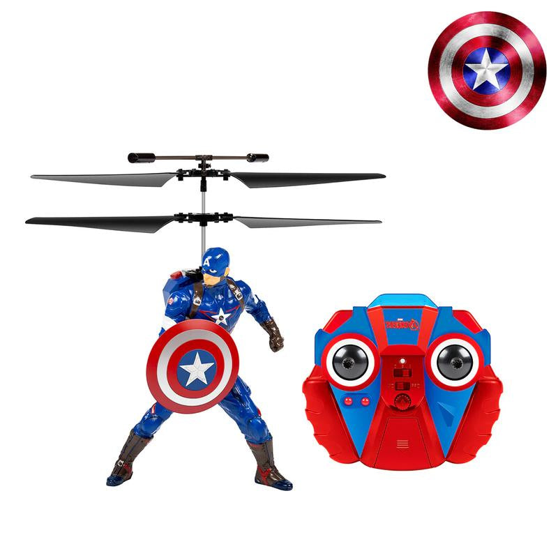 Soar to New Heights with the MARVEL Officially Licensed Avengers Remote Control Helicopter - Fly Like Iron Man, Captain America, and More!