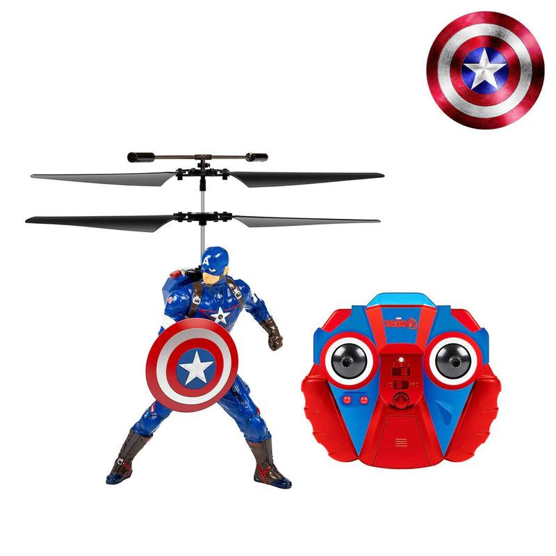 Soar to New Heights with the MARVEL Officially Licensed Avengers Remote Control Helicopter - Fly Like Iron Man, Captain America, and More!